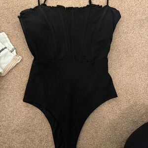 Princess Polly Black Bodysuit